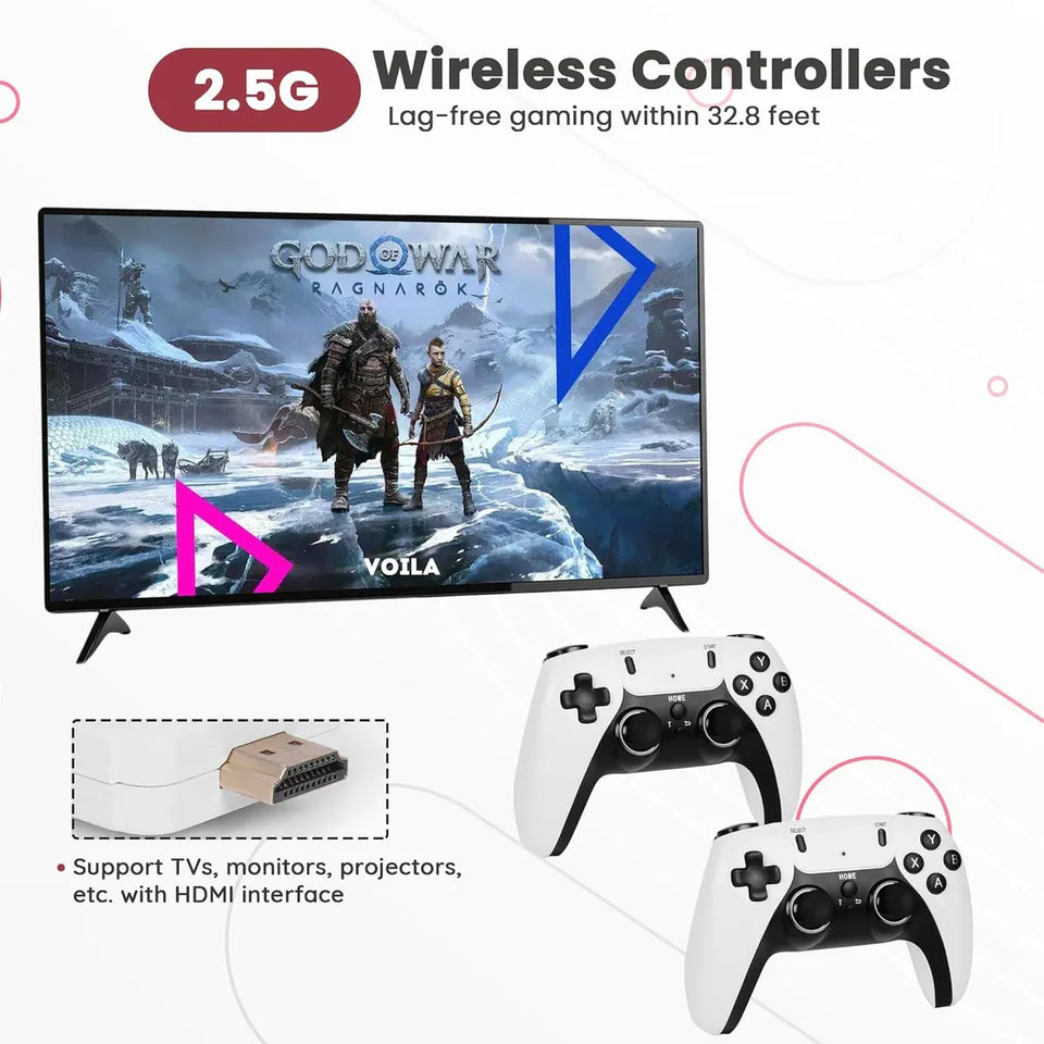 M22 Game Stick 4K HD Output Emuelec 4.3 System Retro Video Game Consoles