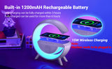 G Shape RGB Lamp With Speaker and Wireless Charger